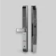 Zeki D30 Smart Lock with accessories including keys IC cards and installation tools