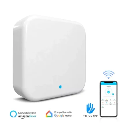 TTLock G2 Gateway compatible with TTLock App, Alexa, and Google Home