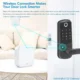 Wireless smart lock control with TTLock G2 WiFi Gate and secure connection