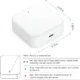 TTLock G2 Gateway with compact size and LED status indicators
