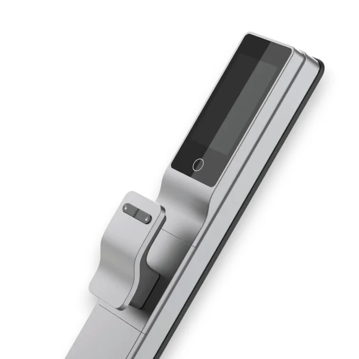 Philips smart door lock installed on a modern home door in Dubai, showing secure multi-bolt lock system and elegant design.