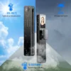 Zeki S1 smart door lock in waterproof test scenario