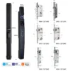 Zeki A216 outdoor smart lock dimensions with multiple mortise lock body options for aluminium doors