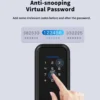 Zeki M1 Smart Door Lock virtual password anti-snooping feature