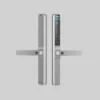 Philips 611-1HBS smart door lock front and back view – outdoor use UAE