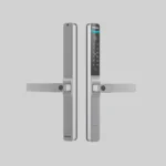 Philips 611-1HBS smart door lock front and back view – outdoor use UAE