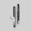 Zeki D30 3D Face Smart Door Lock front and side view with lever handle