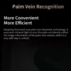 Palm vein unlocking on Zeki D30 Smart Lock using near-infrared scanning