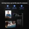 EZVIZ DL50FVS smart lock with camera crisp video ultra wide view and two way talk for front door security