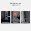 EZVIZ DL05 smart fingerprint lock with anti peeping code anti tamper alarm and IP65 weatherproof design
