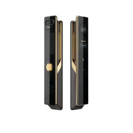 Philips DDL902 MFVP-11HWS Gold smart door lock front and back panels